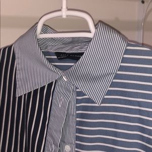 Zara long sleeve button down shirt